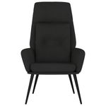 Casa si Gradina - Mobilier - Scaune si fotolii - Fotolii - Fotoliu de relaxare, negru, piele intoarsa ecologica - Infinity.ro