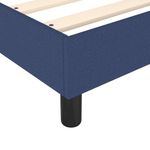 Casa si Gradina - Mobilier - Paturi si accesorii - Paturi - Pat box spring cu saltea, albastru, 180x200 cm, material textil - Infinity.ro