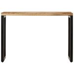 Casa si Gradina - Mobilier - Comode si corpuri - Console - Masa consola, 110x35x76 cm, lemn masiv de mango brut - Infinity.ro