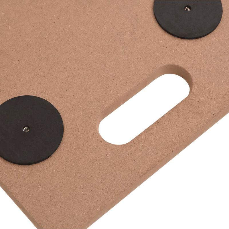 Casa si Gradina - Mobilier - Feronerie si accesorii mobila - Sasiuri rulante, 6 buc., lemn prelucrat, dreptunghiular - Infinity.ro