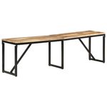 Casa si Gradina - Mobilier - Canapele si coltare - Banchete - Banca, 160x35x46 cm, lemn masiv de mango - Infinity.ro