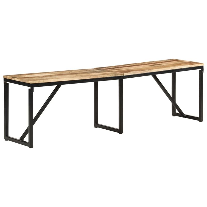 Casa si Gradina - Mobilier - Canapele si coltare - Banchete - Banca, 160x35x46 cm, lemn masiv de mango - Infinity.ro