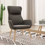 Casa si Gradina - Mobilier - Scaune si fotolii - Fotolii - Fotoliu de relaxare, gri inchis, catifea - Infinity.ro