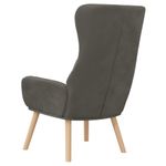 Casa si Gradina - Mobilier - Scaune si fotolii - Fotolii - Fotoliu de relaxare, gri inchis, catifea - Infinity.ro