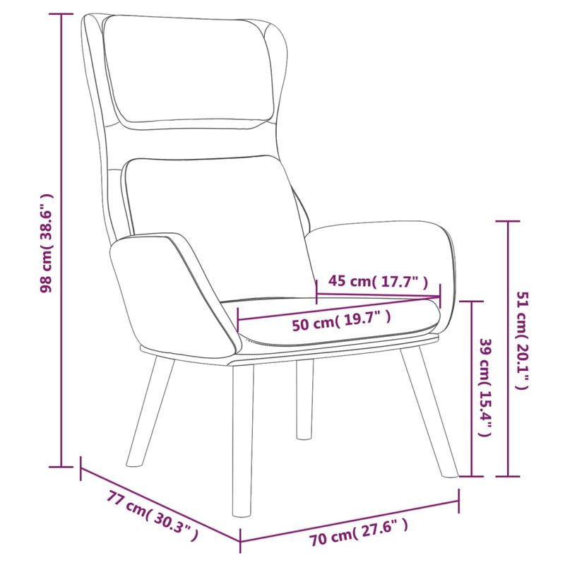 Casa si Gradina - Mobilier - Scaune si fotolii - Fotolii - Fotoliu de relaxare, gri inchis, catifea - Infinity.ro