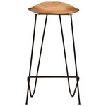 Casa si Gradina - Mobilier - Scaune si fotolii - Scaune - Scaune de bar, 2 buc., lemn masiv de acacia - Infinity.ro