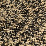 Casa si Gradina - Textile si covoare - Covoare - Covoare casa - Covor manual, negru si natural, 90 cm, iuta - Infinity.ro
