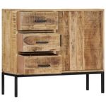 Casa si Gradina - Mobilier - Comode si corpuri - Comode - Servanta, 88x30x73 cm, lemn masiv de mango - Infinity.ro