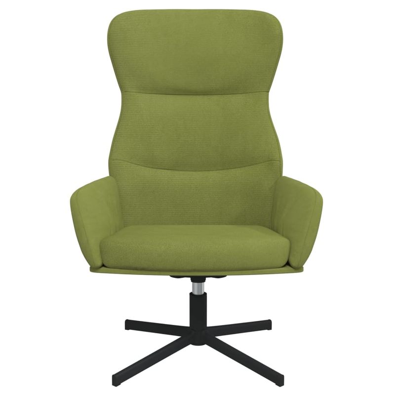 Casa si Gradina - Mobilier - Scaune si fotolii - Fotolii - Fotoliu de relaxare, verde deschis, catifea - Infinity.ro