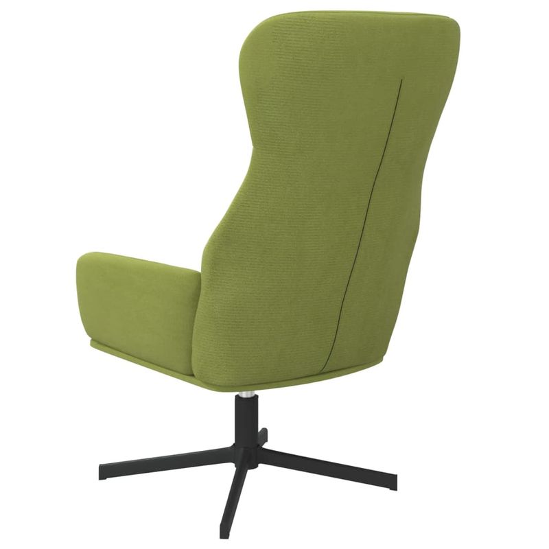 Casa si Gradina - Mobilier - Scaune si fotolii - Fotolii - Fotoliu de relaxare, verde deschis, catifea - Infinity.ro
