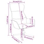 Casa si Gradina - Mobilier - Scaune si fotolii - Fotolii - Fotoliu de relaxare, verde deschis, catifea - Infinity.ro