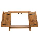 Casa si Gradina - Mobilier - Mobilier baie - Corpuri baie - Dulap de chiuveta de baie, 70x32x63 cm, lemn masiv pin - Infinity.ro