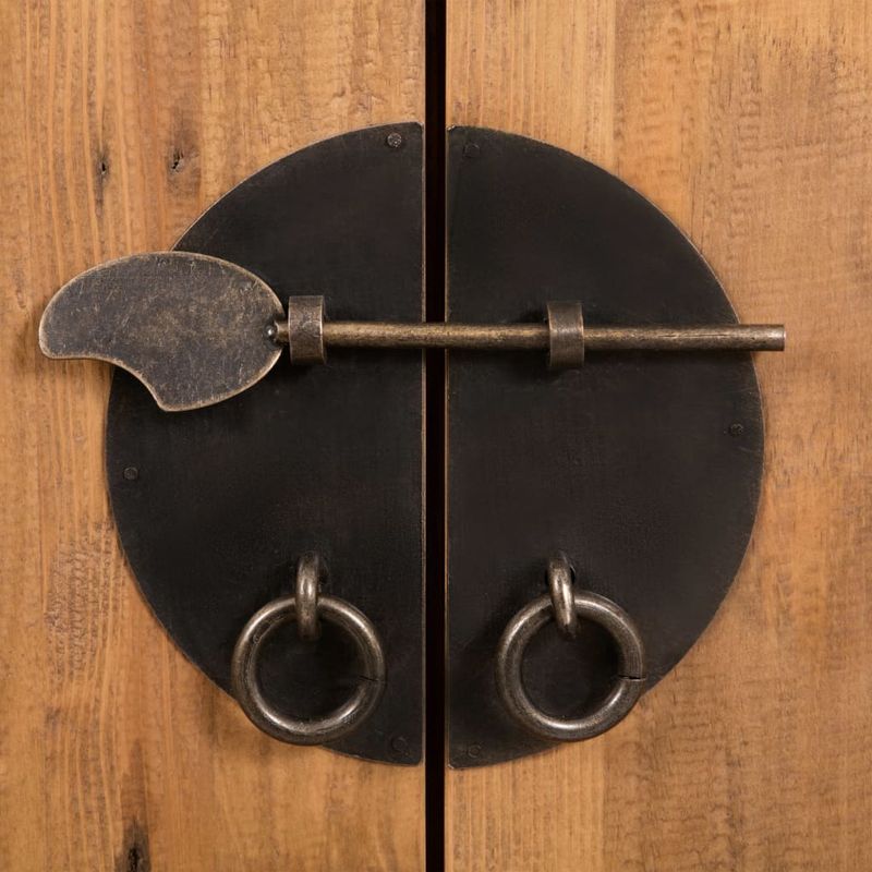 Casa si Gradina - Mobilier - Mobilier baie - Corpuri baie - Dulap de chiuveta de baie, 70x32x63 cm, lemn masiv pin - Infinity.ro