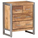 Casa si Gradina - Mobilier - Comode si corpuri - Comode - Servanta, 60x35x70 cm, lemn de mango nefinisat - Infinity.ro