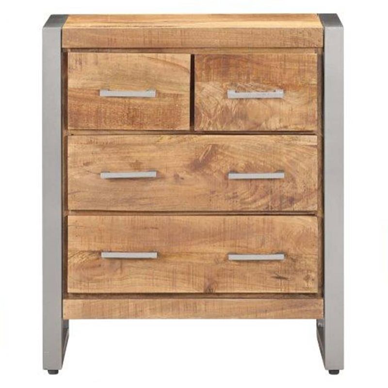 Casa si Gradina - Mobilier - Comode si corpuri - Comode - Servanta, 60x35x70 cm, lemn de mango nefinisat - Infinity.ro