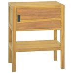 Casa si Gradina - Mobilier - Dulapuri si sifoniere - Dulapuri - Dulap de baie, 60x40x75 cm, lemn masiv de tec - Infinity.ro
