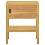 Casa si Gradina - Mobilier - Dulapuri si sifoniere - Dulapuri - Dulap de baie, 60x40x75 cm, lemn masiv de tec - Infinity.ro
