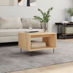Casa si Gradina - Mobilier - Mese si birouri - Masute de cafea - Masuta de cafea, stejar sonoma, 60x50x40 cm, lemn prelucrat - Infinity.ro