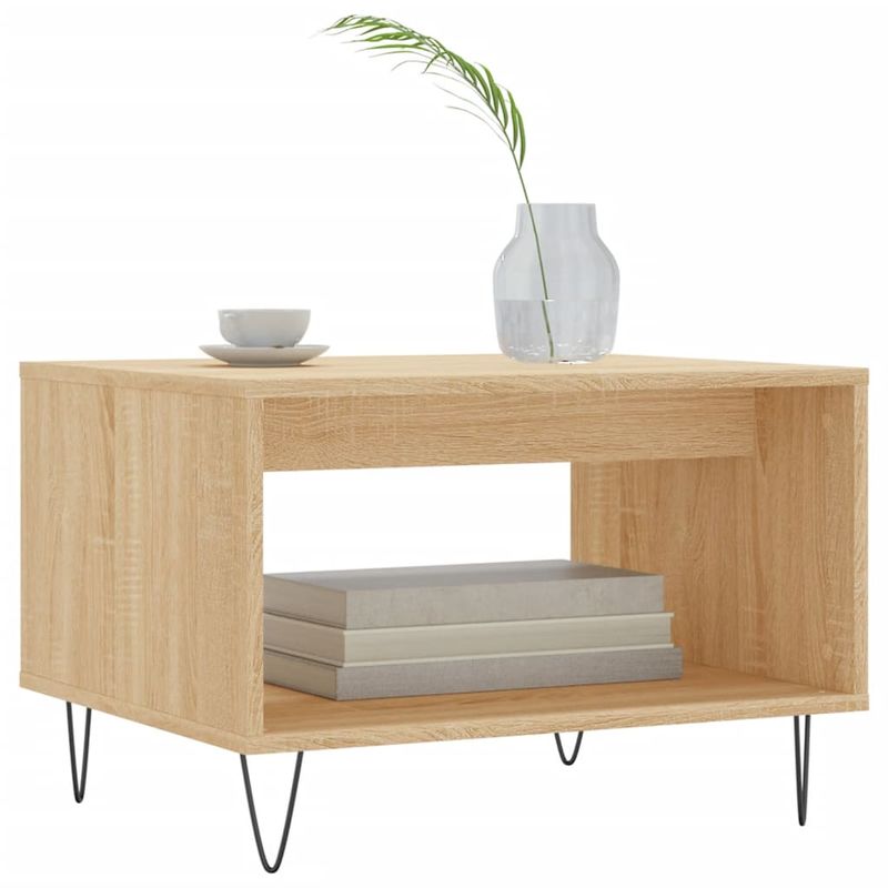 Casa si Gradina - Mobilier - Mese si birouri - Masute de cafea - Masuta de cafea, stejar sonoma, 60x50x40 cm, lemn prelucrat - Infinity.ro