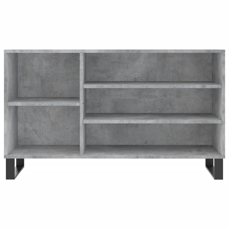 Casa si Gradina - Mobilier - Organizare si depozitare - Organizator incaltaminte - Pantofar, gri beton, 102x36x60 cm, lemn prelucrat - Infinity.ro