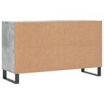 Casa si Gradina - Mobilier - Organizare si depozitare - Organizator incaltaminte - Pantofar, gri beton, 102x36x60 cm, lemn prelucrat - Infinity.ro