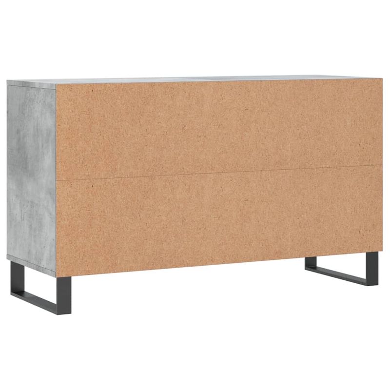 Casa si Gradina - Mobilier - Organizare si depozitare - Organizator incaltaminte - Pantofar, gri beton, 102x36x60 cm, lemn prelucrat - Infinity.ro