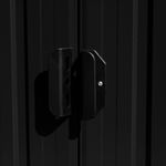 Casa si Gradina - Gradina si terasa - Casute de gradina - Sopron de gradina, antracit, 257x990x181 cm, otel galvanizat - Infinity.ro