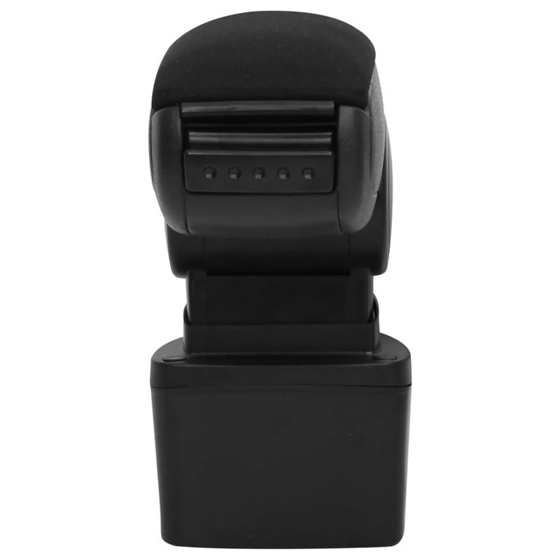Auto si Moto - Piese auto si accesorii - Interior auto - Scaune si banchete - Cotiera auto, negru, 14,5x31,5x(30-48) cm ABS - Infinity.ro