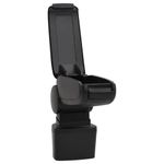 Auto si Moto - Piese auto si accesorii - Interior auto - Scaune si banchete - Cotiera auto, negru, 14,5x31,5x(30-48) cm ABS - Infinity.ro