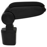 Auto si Moto - Piese auto si accesorii - Interior auto - Scaune si banchete - Cotiera auto, negru, 14,5x31,5x(30-48) cm ABS - Infinity.ro