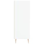 Casa si Gradina - Mobilier - Comode si corpuri - Comode - Servanta, alb, 34,5x32,5x90 cm, lemn prelucrat - Infinity.ro