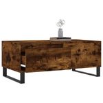 Casa si Gradina - Mobilier - Mese si birouri - Masute de cafea - Masuta de cafea, stejar fumuriu, 90x50x36,5 cm, lemn prelucrat - Infinity.ro