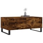 Casa si Gradina - Mobilier - Mese si birouri - Masute de cafea - Masuta de cafea, stejar fumuriu, 90x50x36,5 cm, lemn prelucrat - Infinity.ro