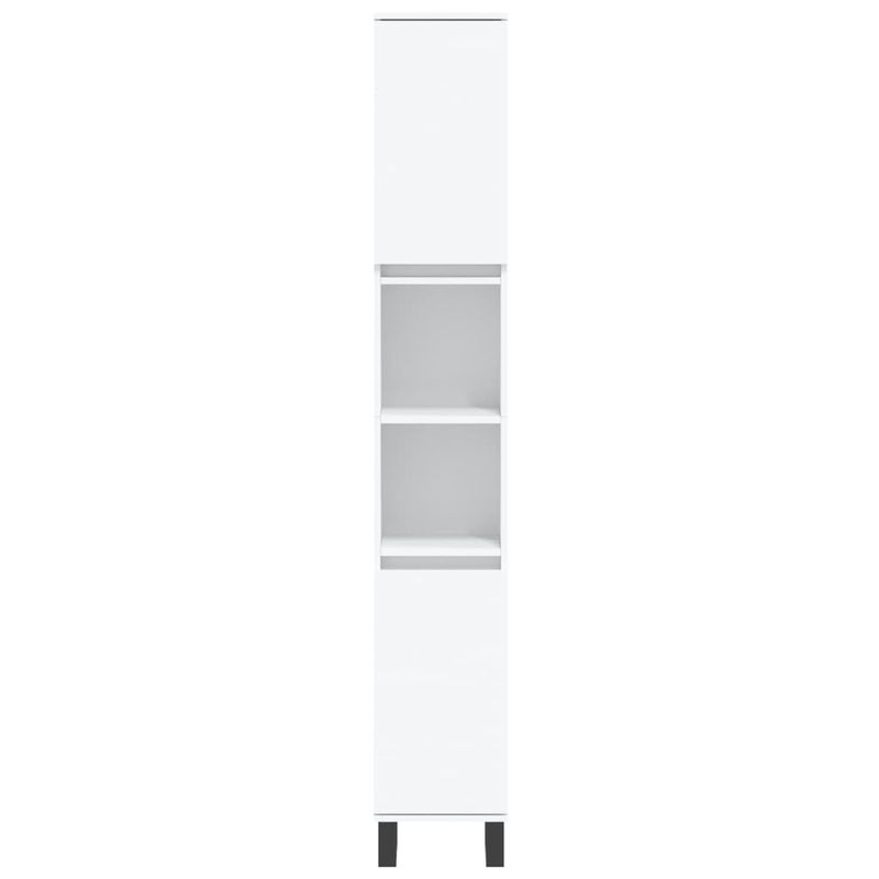 Casa si Gradina - Mobilier - Mobilier baie - Corpuri baie - Dulap de baie, alb, 30x30x190 cm, lemn prelucrat - Infinity.ro