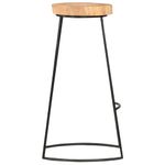 Casa si Gradina - Mobilier - Scaune si fotolii - Scaune - Scaune de bar, 2 buc., lemn masiv de acacia - Infinity.ro