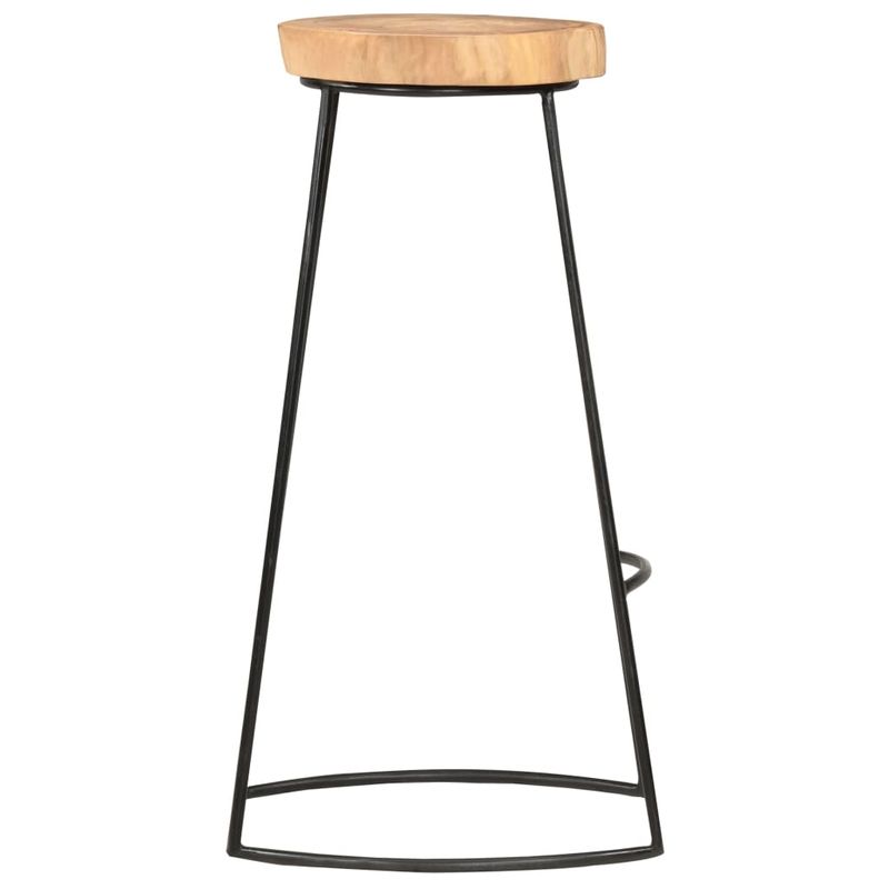 Casa si Gradina - Mobilier - Scaune si fotolii - Scaune - Scaune de bar, 2 buc., lemn masiv de acacia - Infinity.ro