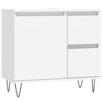 Casa si Gradina - Mobilier - Mobilier baie - Comode baie - Comoda de baie, alb, 65x33x60 cm, lemn prelucrat - Infinity.ro