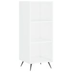 Casa si Gradina - Mobilier - Comode si corpuri - Comode - Dulap cu rafturi, alb, 34,5x32,5x90 cm, lemn compozit - Infinity.ro
