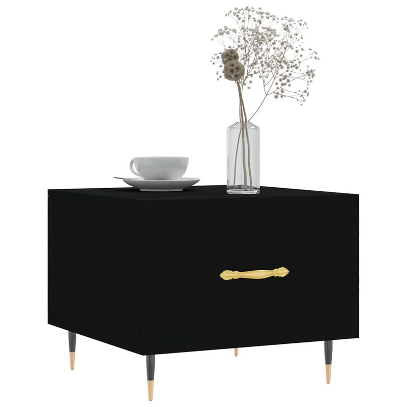 Casa si Gradina - Mobilier - Mese si birouri - Masute de cafea - Masuta de cafea, negru, 50x50x40 cm, lemn compozit - Infinity.ro