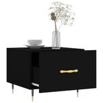 Casa si Gradina - Mobilier - Mese si birouri - Masute de cafea - Masuta de cafea, negru, 50x50x40 cm, lemn compozit - Infinity.ro