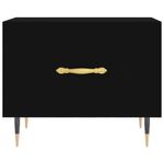 Casa si Gradina - Mobilier - Mese si birouri - Masute de cafea - Masuta de cafea, negru, 50x50x40 cm, lemn compozit - Infinity.ro