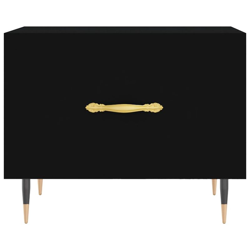 Casa si Gradina - Mobilier - Mese si birouri - Masute de cafea - Masuta de cafea, negru, 50x50x40 cm, lemn compozit - Infinity.ro