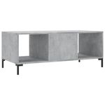 Casa si Gradina - Mobilier - Mese si birouri - Masute de cafea - Masuta de cafea, gri beton, 102x50x40 cm, lemn prelucrat - Infinity.ro
