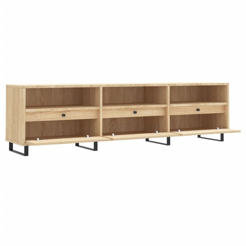 Casa si Gradina - Mobilier - Comode si corpuri - Comode - Comoda TV, stejar sonoma, 150x30x44,5 cm, lemn prelucrat - Infinity.ro