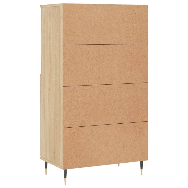 Casa si Gradina - Mobilier - Comode si corpuri - Corpuri bucatarie - Dulap inalt, stejar sonoma, 60x36x110 cm, lemn prelucrat - Infinity.ro