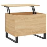 Casa si Gradina - Mobilier - Mese si birouri - Masute de cafea - Masuta de cafea, stejar sonoma, 60x44,5x45 cm, lemn prelucrat - Infinity.ro