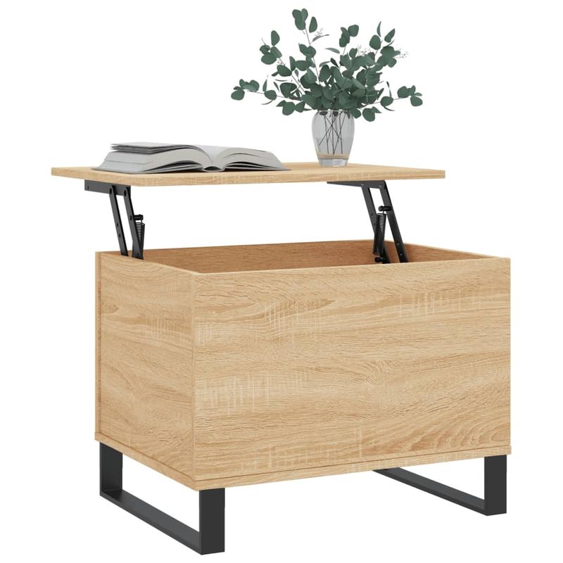 Casa si Gradina - Mobilier - Mese si birouri - Masute de cafea - Masuta de cafea, stejar sonoma, 60x44,5x45 cm, lemn prelucrat - Infinity.ro