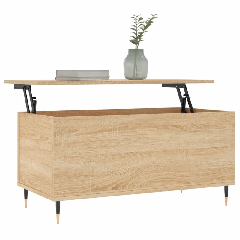 Casa si Gradina - Mobilier - Mese si birouri - Masute de cafea - Masuta de cafea, stejar sonoma, 90x44,5x45 cm, lemn compozit - Infinity.ro