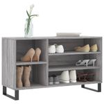 Casa si Gradina - Mobilier - Organizare si depozitare - Organizator incaltaminte - Pantofar, gri sonoma, 102x36x60 cm, lemn prelucrat - Infinity.ro