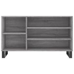 Casa si Gradina - Mobilier - Organizare si depozitare - Organizator incaltaminte - Pantofar, gri sonoma, 102x36x60 cm, lemn prelucrat - Infinity.ro